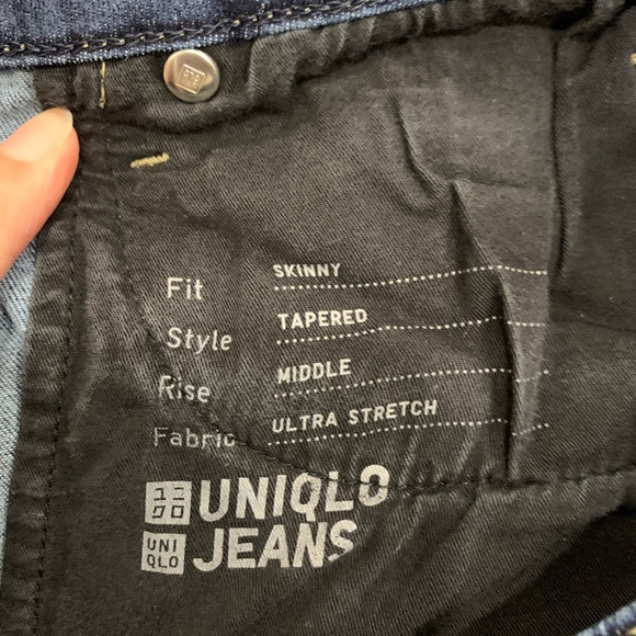 UNIQLO women’s ultra stretch jeans size 8 (29 x 33inch) - Picture 5 of 7